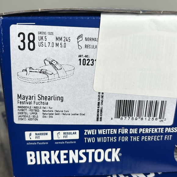 Birkenstock Mayari Genuine Shearling Sandals - Picture 12 of 15